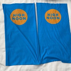 High Noon Blue and Orange Face Buff